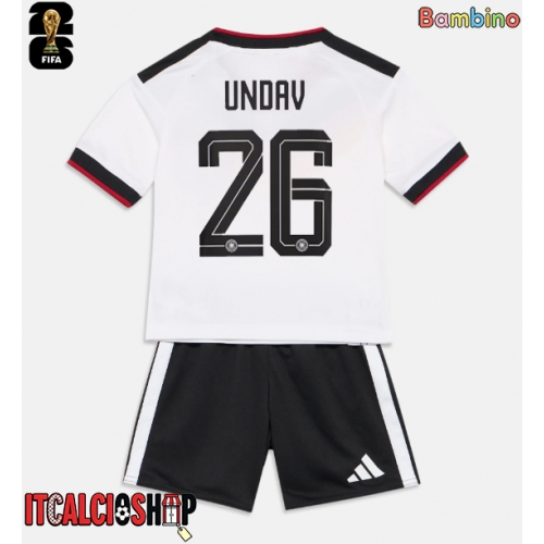 Germania Deniz Undav #26 Prima Maglia Bambino Mondiali 2026 Manica Corta (+ Pantaloni corti)